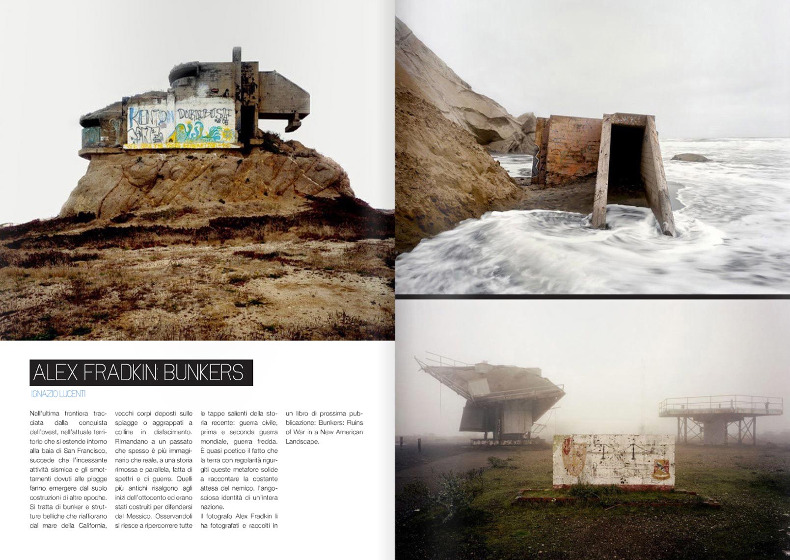 THE BUNKER PROJECT | Press for "The Bunker Project" Work of Alex Fradkin
